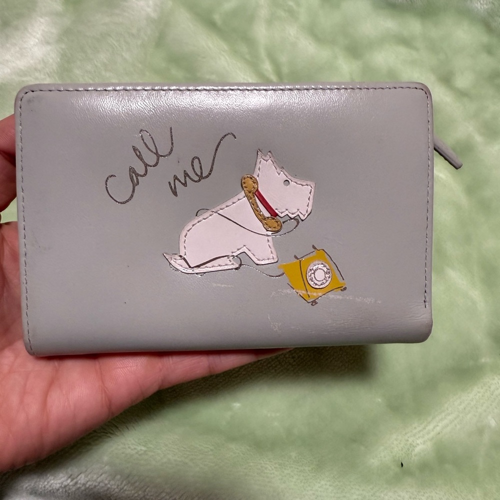radley london terrier dog call me wallet